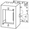 Wiremold V5744S-3 3G Sw&Rcpt Dp Box view 1