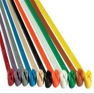 Thomas & Betts TY27M-4 Cable Tie, Nylon, 120 lb, 13", Yellow (Pack of 500)