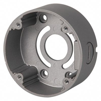 Speco Technologies CVCJBB Round Junction Box (Silver)