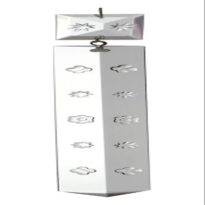 BrilliantCut B&P Lamp 1-1/2 Inch (38MM) Glass Pendalogue, Brass Pin