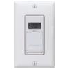 Intermatic EJ600 120 Volt Indoor Digital Astro In-Wall Timer, White view 1