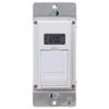 Intermatic EJ600 120 Volt Indoor Digital Astro In-Wall Timer, White view 2