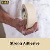 Scotch Contractor Grade Masking Tape, 0.94 inches by 60.1 yards (540 yards total), 2020, 9 Rolls view 3