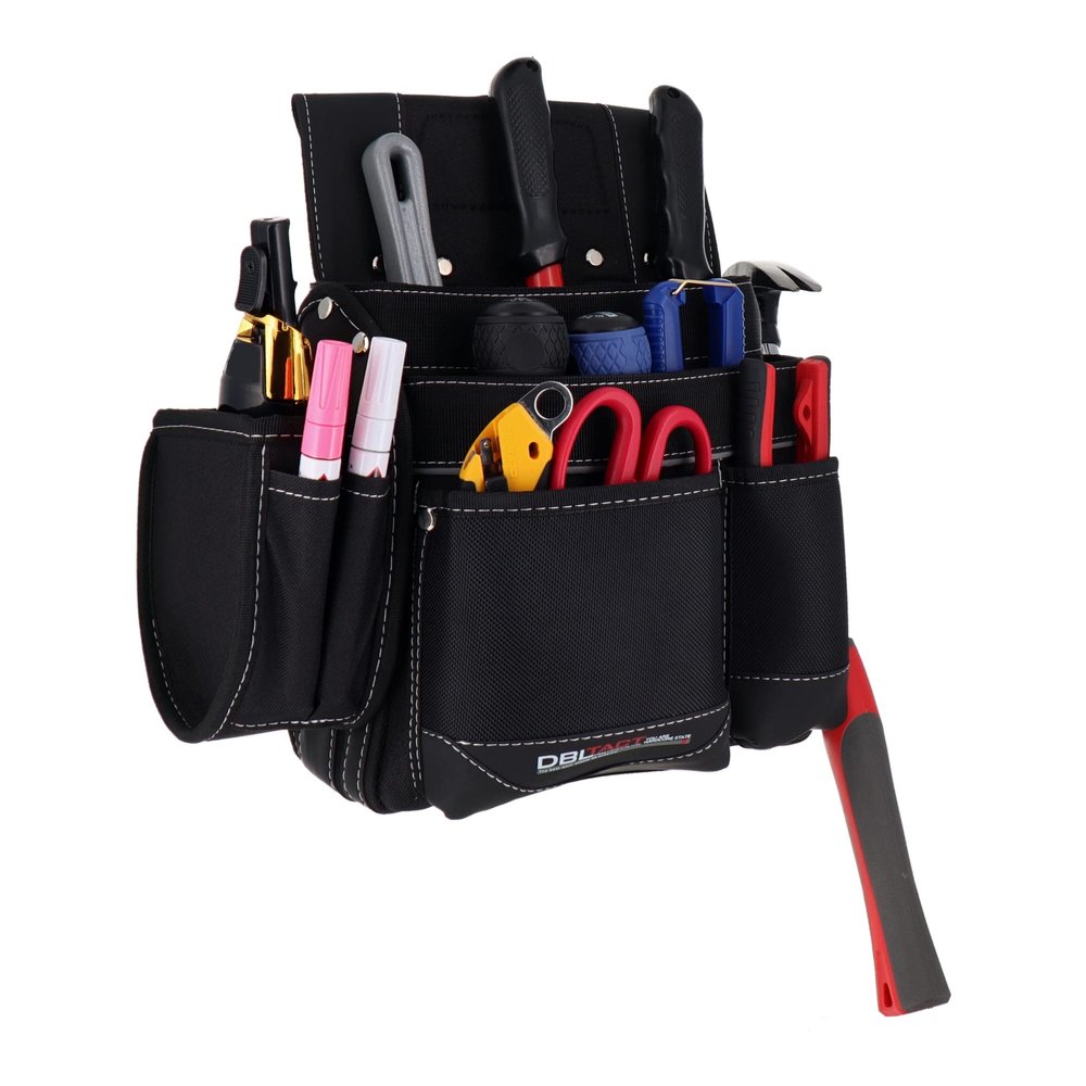 Sankyo Corporation DT-19-BK DBLTACT Nail Bag, Black
