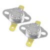uxcell 2 Pcs 135 Celsius Normal Closed Ceramic Thermostat KSD301 view 1