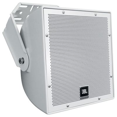 JBL Professional AWC82 All-Weather Compact 2-Way Coaxial Loudspeaker with 8-Inch LF, Light Grey