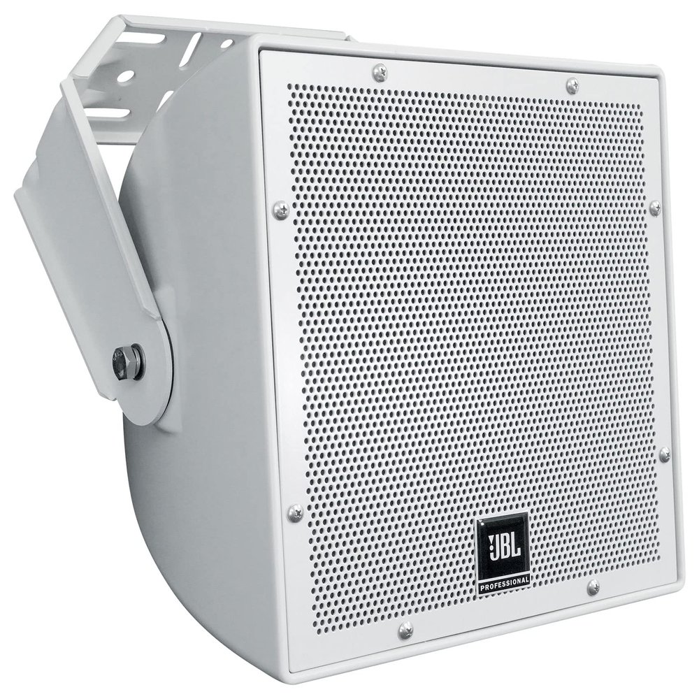 JBL Professional AWC82 All-Weather Compact 2-Way Coaxial Loudspeaker with 8-Inch LF, Light Grey