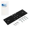 ICC Cable Runway Relay Bracket Kit 2-Post Rack | Steel, Black Powder Coat, Rack Connection view 1