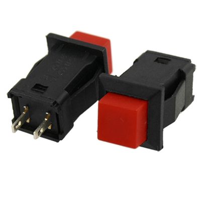 uxcell Square Momentary N/O OFF-(ON) Car Boat 3V/6V/9V/12V Push Switch