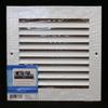 HVAC Premium 8" X 8" Aluminum Return Grille - Easy Air Flow - Linear Bar Grilles [Outer Dimensions: 9.875"w X 9.875"h] view 2