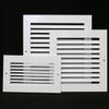 HVAC Premium 8" X 8" Aluminum Return Grille - Easy Air Flow - Linear Bar Grilles [Outer Dimensions: 9.875"w X 9.875"h] view 3