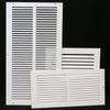 HVAC Premium 8" X 8" Aluminum Return Grille - Easy Air Flow - Linear Bar Grilles [Outer Dimensions: 9.875"w X 9.875"h] view 4