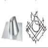 Chimney M & G Duravent 46DVA-F6 4 Inch x 6 Inch DirectVent Pro 0/12-6/12 Pitch Roof Flashing view 1