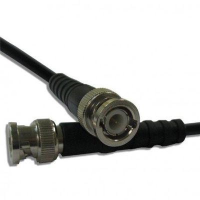 Amphenol Connex 115101-19-24.00 RG-58 Cable, BNC Straight Plug to BNC Straight Plug, 50 Ohm Impedance, 24" Length