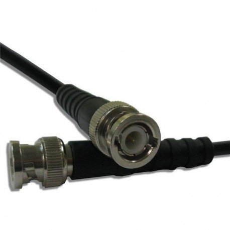 Amphenol Connex 115101-19-24.00 RG-58 Cable, BNC Straight Plug to BNC Straight Plug, 50 Ohm Impedance, 24" Length