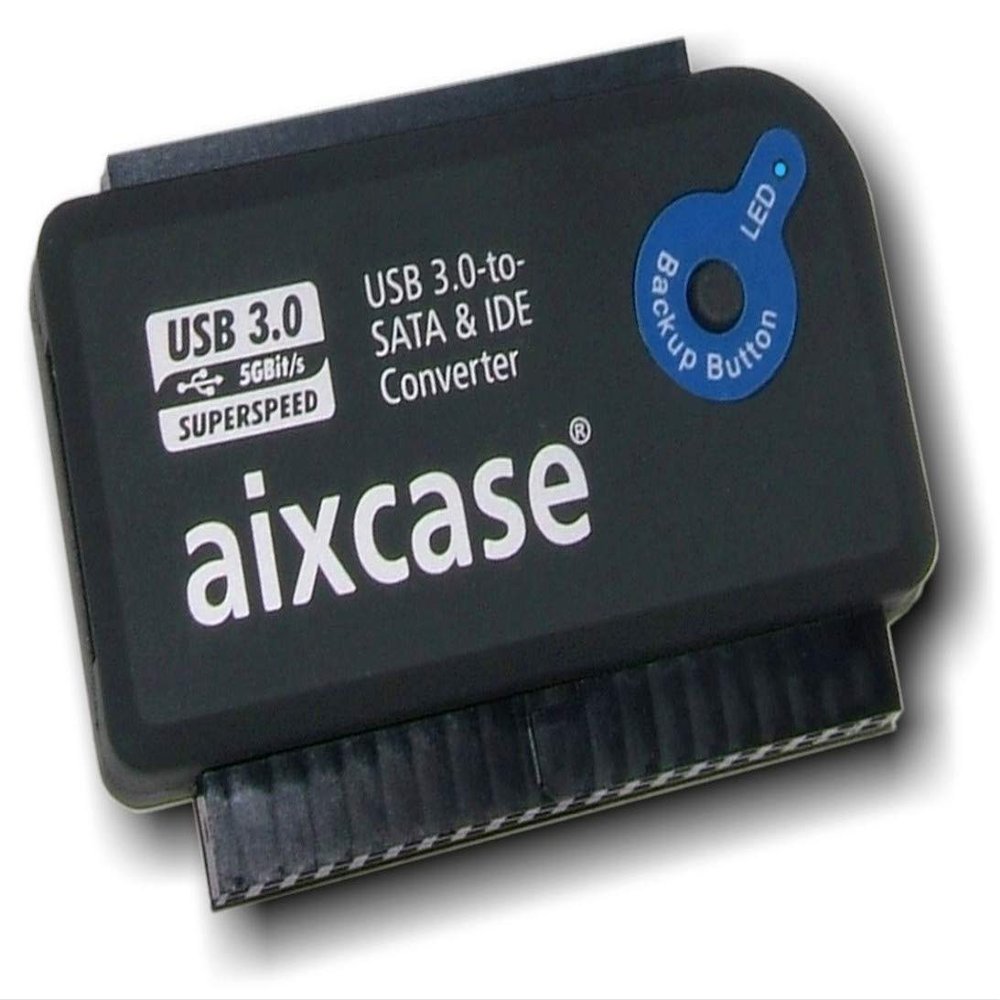Aix-case Blackline AIX-BLUSB3SI-PS - Massenspeicher Controller - 4.6 cm, 6.4 cm, 8.9 cm, 13.3 cm (1.8", 2.5", 3.5", 5.25")