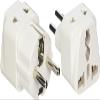 Ckitze Europe Germany, France Travel Grounded Schuko Universal 2 Inputs USA Power Plug Adapter - 2 Pack - Type E/F - CE Certified for Mobile Cell Phone, Laptop, Tablet Chargers and More view 1