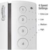 Casablanca Universal Handheld Remote Control & Receiver Kit for Light & Speed - Ceiling Fan Remote Replacement, Full Range Light Dimmer, Works with Casablanca & Hunter Fans, Wireless - 99019, White view 2