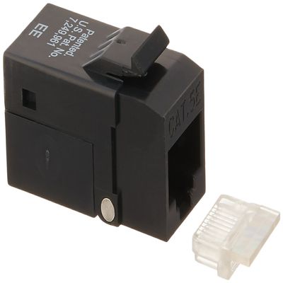 Platinum Tools 705BK-1 EZ-SnapJack Cat5e Crimpers, Black, Pack of 1