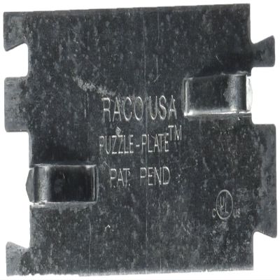 RACO 2712R UL Cable Protector for NMSC with Puzzle-Plate, 2-3/4-Inch