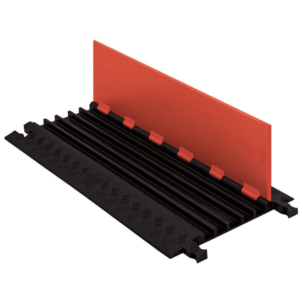 5 CH Guard Dog,Low Profile, Orange Lid/Black Base