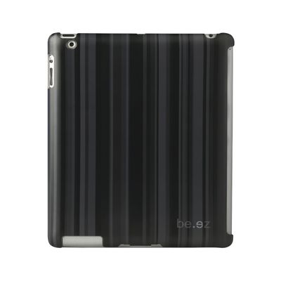 be.ez QBZ101088-IP-ABK iPad Case, LA Cover, iPad with Retina Display, Allure Black