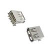 uxcell 10Pcs USB Solder Connector Type A Female Socket Adapter 4 Pin Plug Soldering Jack Connector view 2