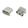 uxcell 10Pcs USB Solder Connector Type A Female Socket Adapter 4 Pin Plug Soldering Jack Connector view 3