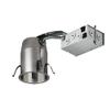HALO 4-Inch IC-Rated Air-Tite Remodel Dedicated LED Recessed Lighting Housing, Plug-in Connection for RA4, RL4, LT4 LED Modules, 4 Remodel Clips, Insulation Contact Can Light - H995RICAT view 1
