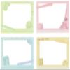 Nakabayashi Co, Ltd. Album Template 4 Disc Photo Frame Card Travel PFC-302-4 view 1