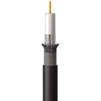 1000Ft Rg6/U Dual Shield In-Wall Coaxial Cable - Black