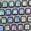 Adobe Flash Galaxy Series Keyboard Labels 12x12 Size view 3