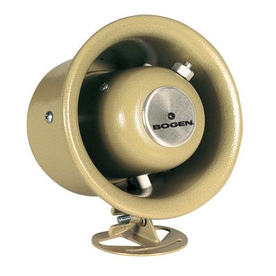 Bogen Communications, Inc. SPT5A Horn; 250 Hz to 14 kHz; 7.5 W (RMS) W; -22; 6 in. Dia.x 4 in. D; Plastic