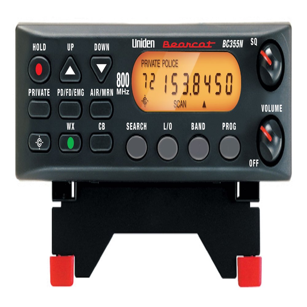 Uniden BC355N 300-Channel Base/Mobile Scanner, Close Call Capture, Pre-programmed Search Action Bands to Hear Non-Digital Police, Ambulance, Fire, Amateur Radio, Public Utilities, Weather & more