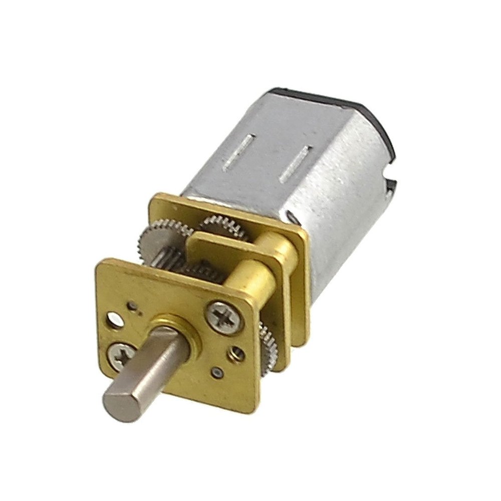 uxcell M20 12V 0.06A 80RPM 5Kg.cm Electric Speed Reducing DC Geared Motor