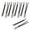 uxcell 10 Pcs Bimetal Temperature Control Switch Thermostat 100C N.C KSD9700 view 1