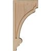 Ekena Millwork CORW03X04X08DIMA Diane Recessed Wood Corbels, 3 1/4"W x 4"D x 8"H, Maple view 3