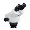 OMAX 7X-45X Zoom Binocular Stereo Microscope Body with Standard 76mm Mount Size view 2