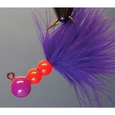Hawken SMJ18008 Beau Mac Marabou Jig, 1/8 oz Purple