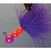 Hawken SMJ18008 Beau Mac Marabou Jig, 1/8 oz Purple view 1
