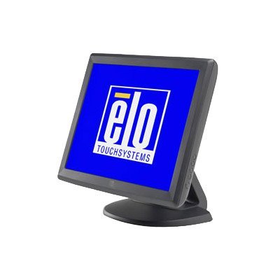 Elo 1000 Series 1515L Touch Screen Monitor - 15 - Surface Acoustic Wave - 1024 x 768 - 4:3 - Dark Gray - DUAL SER/USBPower Brick sold separately