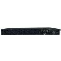 TRIPP LITE 16-outlet nema 5-15/20r 20a ats metered pdu 1u