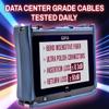 FCD - 9M OM3 LC LC Fiber Optic Cable | 10Gb Duplex 50/125 LC to LC Multimode Jumper 9 Meter (29.52ft) | 1g 10g 40g lc-lc dplx mmf 10gbase sfp+ Aqua ofnr lommf view 4