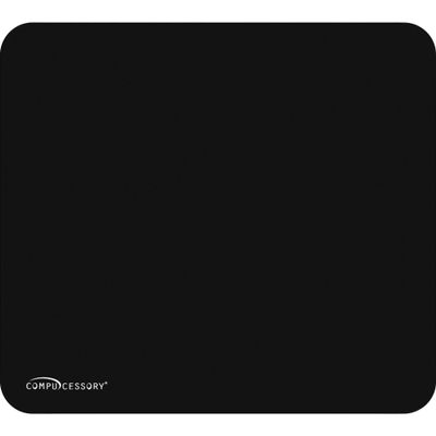Innovera Compucessory 23617 Economy Mouse Pad, Nonskid Rubber Base, 9-1/2-Inch x8-1/2-Inch, Black