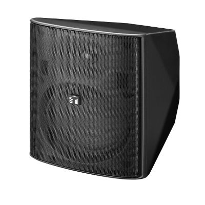 Toa F-1300BTWP Weather-Resistant Surface Wide-Dispersion Two-Way Speaker System, Black, 30W Rated Power, 110 Horizontal x 100 Vertical Wide Directivity High-Frequency Horn