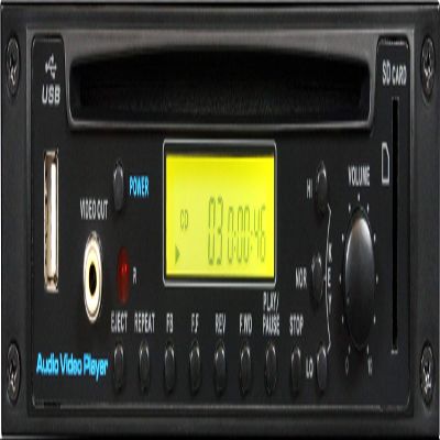Galaxy Audio CD/DVD/MP3/SD/USB Player with Remote and Video Out for RM2 Chassis, Option J