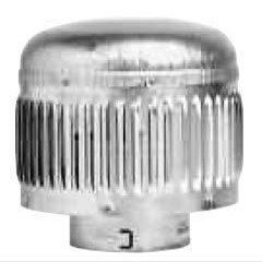Metal-Fab 4MCHP Double Wall Vent Pipe 4 in. Vent Cap