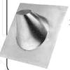 Metal-Fab 4MF12 Double Wall Vent Pipe 4 in. Steep Pitch Flashing view 1