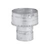 Metal-Fab 3MIX5 Double Wall Vent Pipe 3 in. x 5 in. Pipe Increaser, 0.8 Lbs view 1