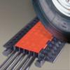 Cable Protector, Hinged, 5 Channels, 3 ft.